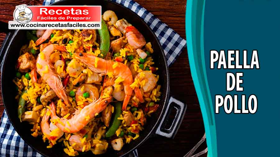 Paella de pollo