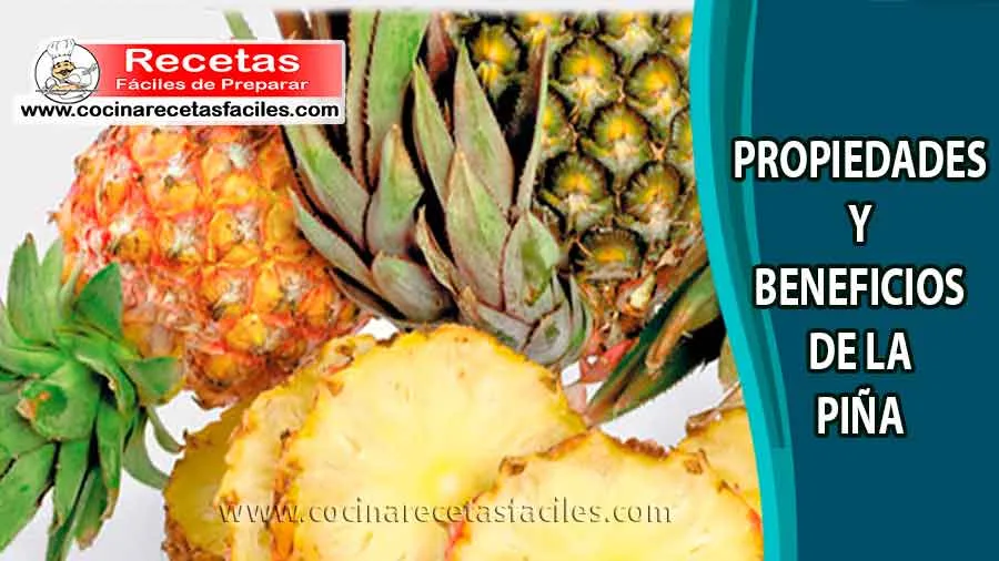 Propiedades y beneficios de la piña