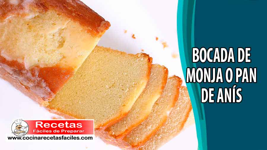 Bocada de monja o pan de anís