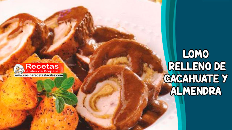 Hoy te enseñamos a preparar una receta de Lomo relleno de cacahuate, esta receta queda con un sabor delicioso y es mucho más fácil de preparar de lo que te imaginas