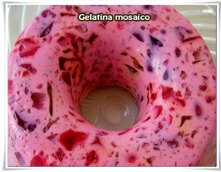 Gelatina mosaico - Cocina Recetas Fáciles