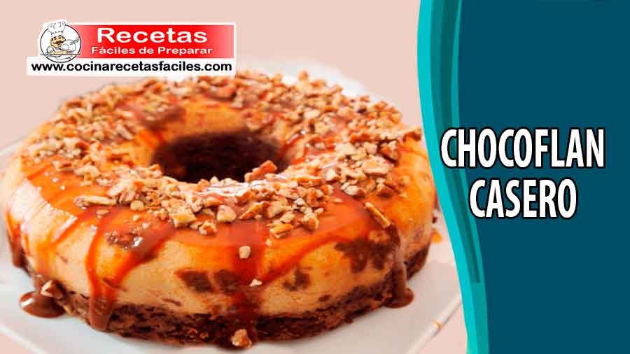 Chocoflan casero
