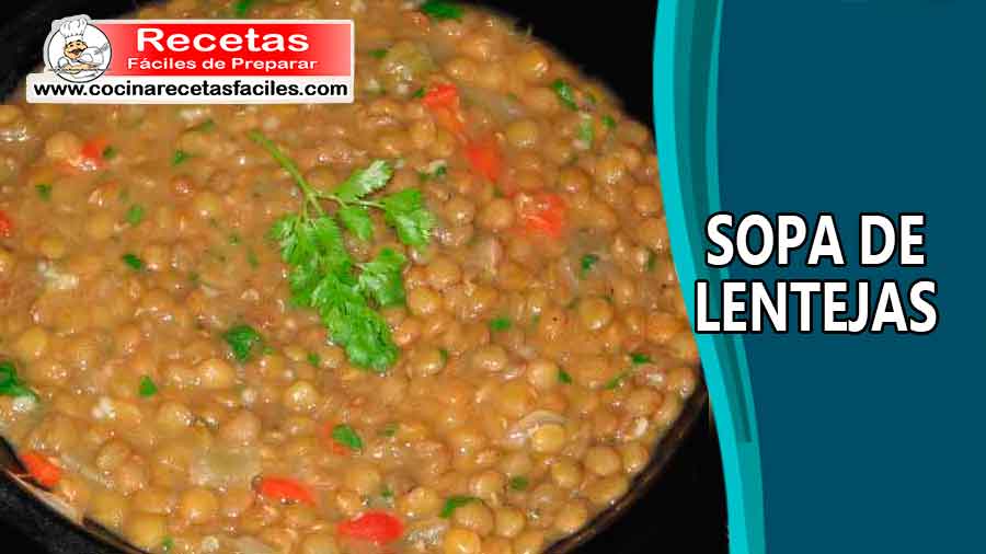 Sopa de lentejas