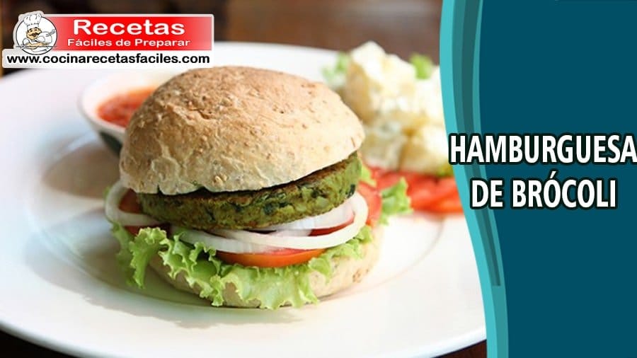 Receta de hamburguesa de brócoli