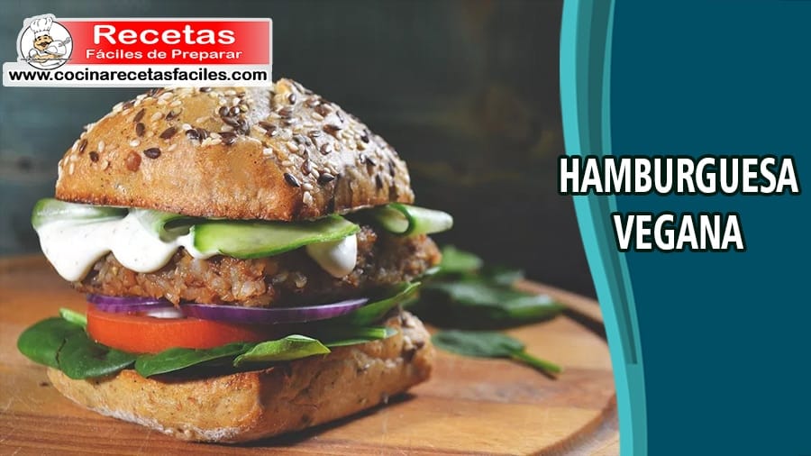 Receta de hamburguesa vegana