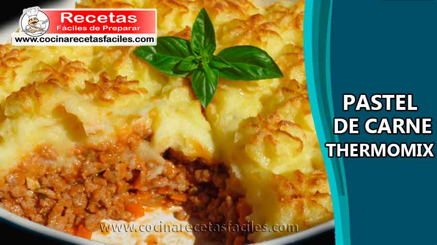 Pastel de carne thermomix