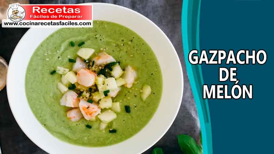 Gazpacho de melón