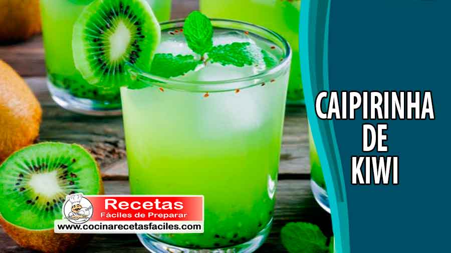 Caipirinha de kiwi