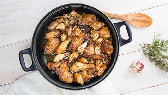 pollo al ajillo - recetas faciles