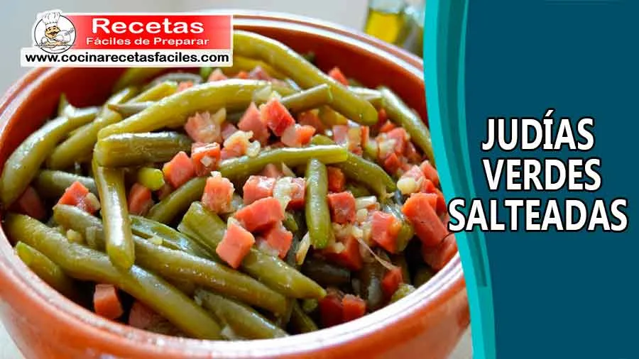 Judías verdes salteadas