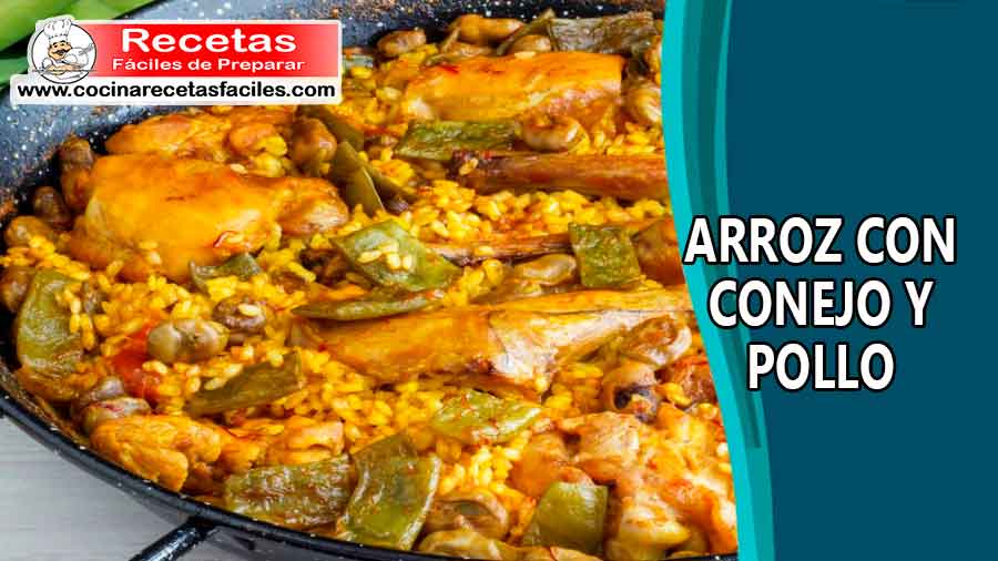 Arroz con conejo y pollo