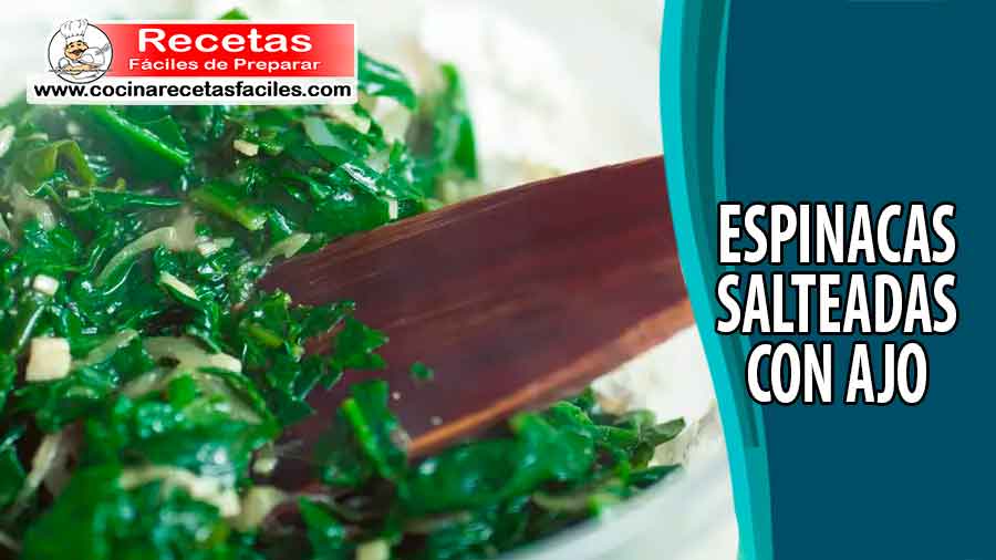 Espinacas salteadas con ajo