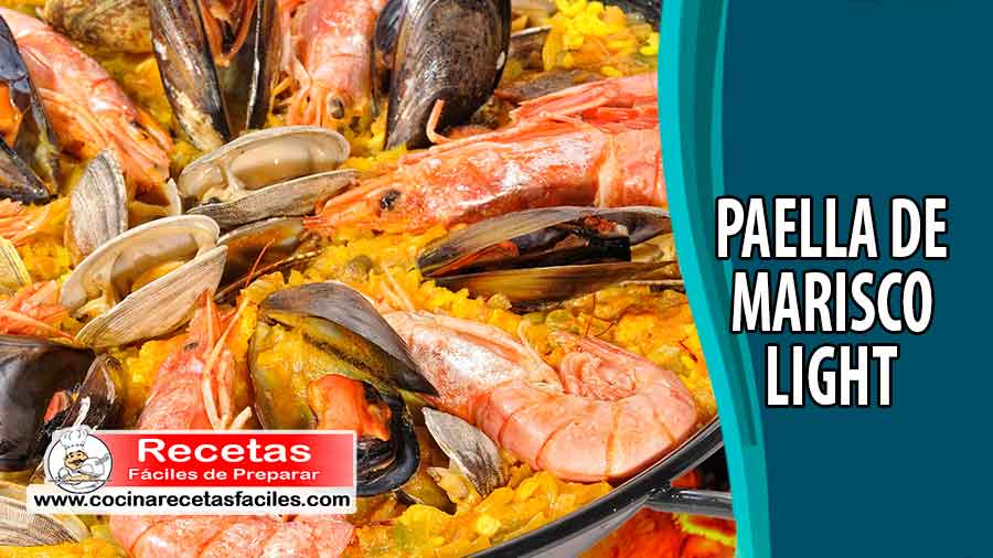 Paella de marisco light