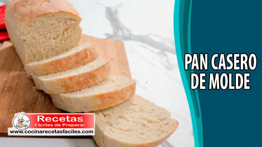 Pan casero de molde