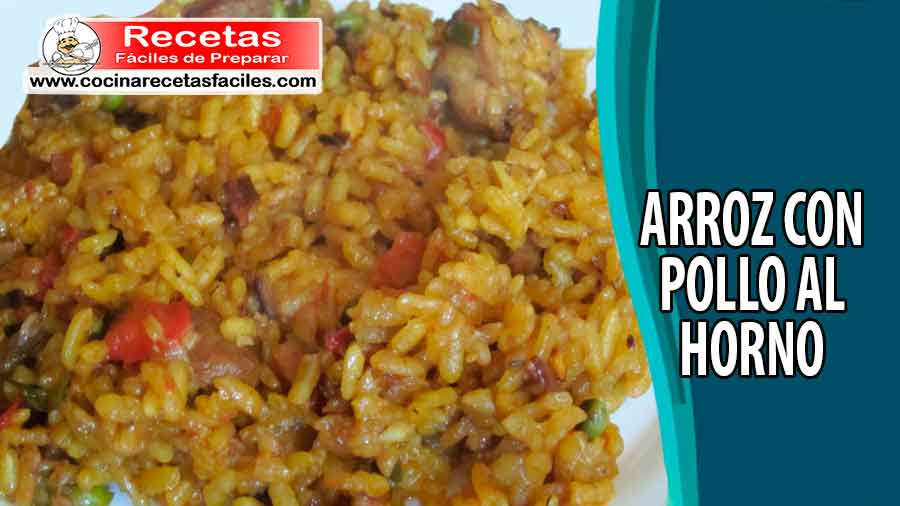Arroz con pollo al horno