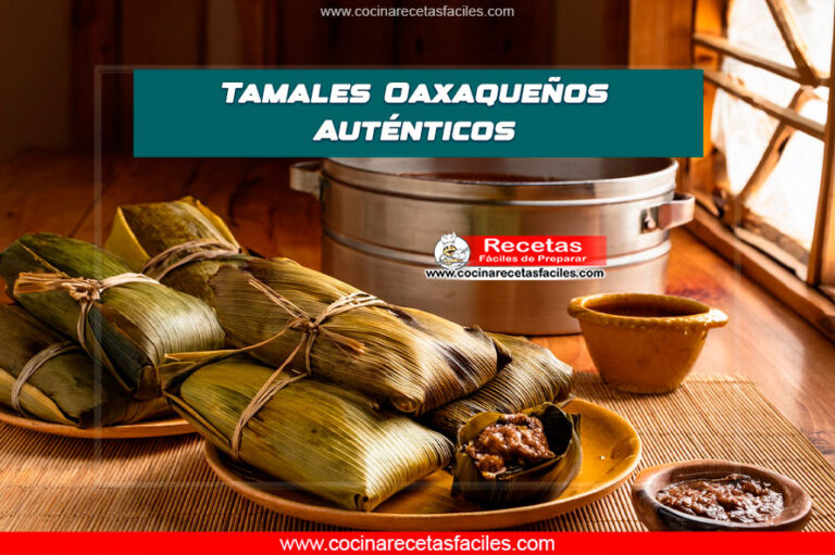 Receta de tamales oaxaqueños