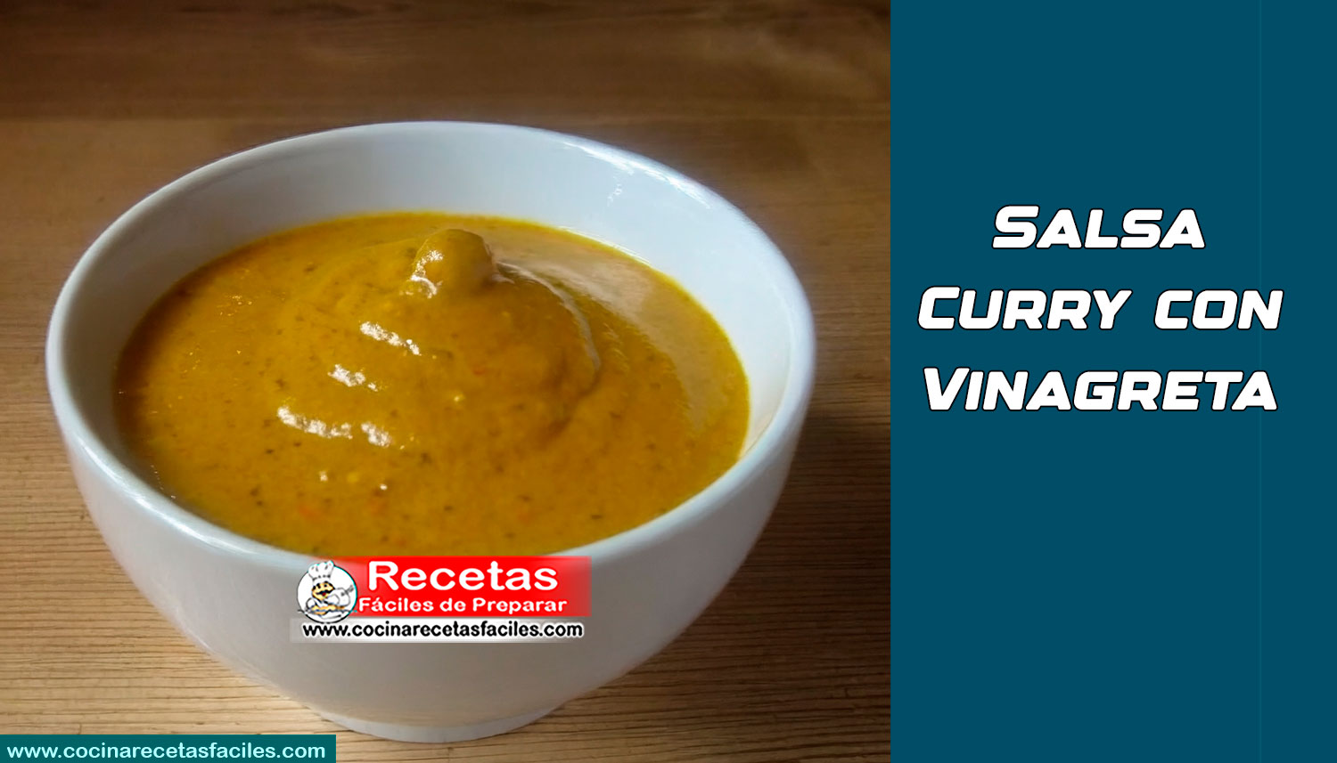 Salsa Curry con Vinagreta