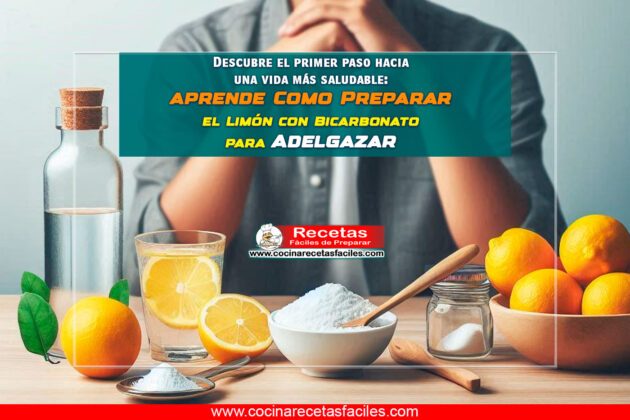 Cómo preparar el limón con bicarbonato para adelgazar