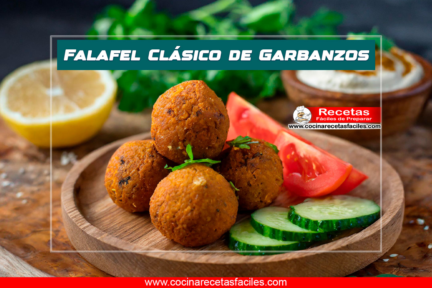 Falafel Clásico de Garbanzos