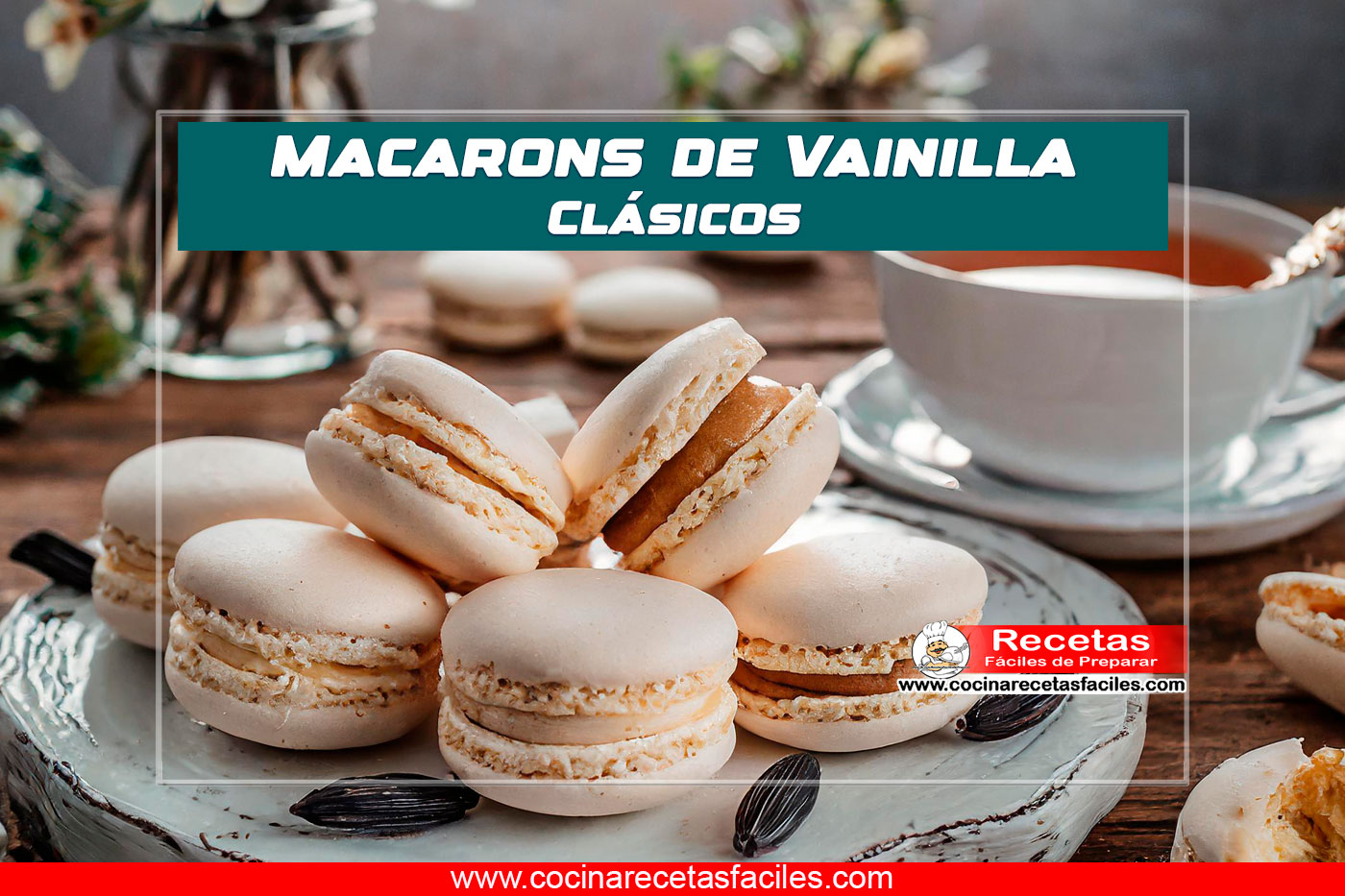 Macarons de Vainilla Clásicos