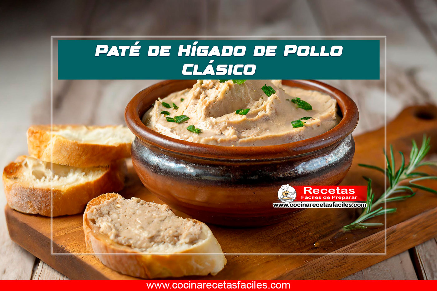Paté de Hígado de Pollo Clásico