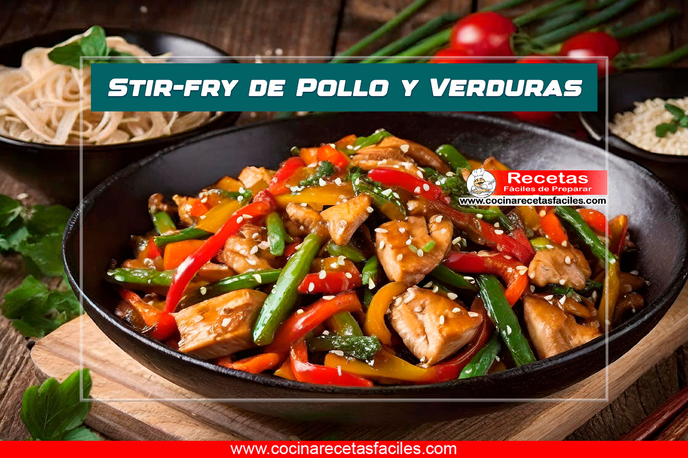 Stir-fry de Pollo y Verduras