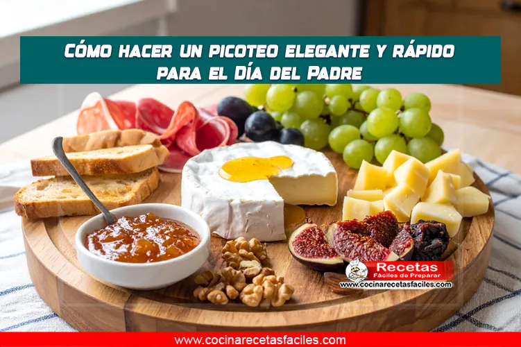 Tabla de quesos y embutidos con frutas, nueces y pan, servida con miel y mermelada para acompañar.