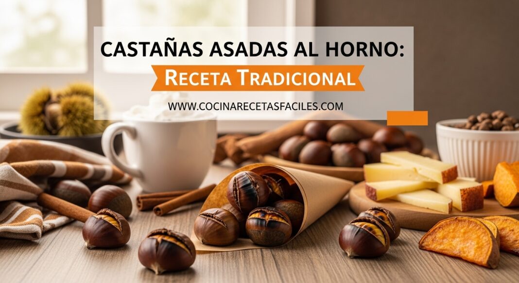 Castanas Cook Castañas Asadas al Horno: Receta Fácil de Otoño