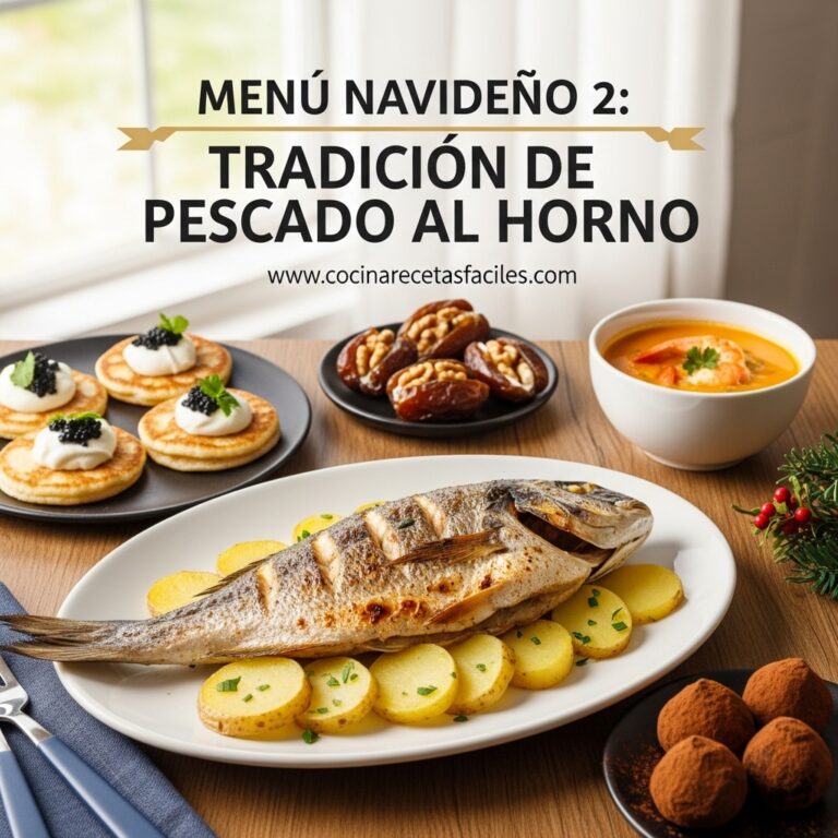 Menu Navideño 25 Menús Navideños Completos para Tu Cena de Nochebuena